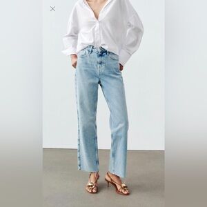 NWT HIGH RISE Z1975 STRAIGHT LEG JEANS